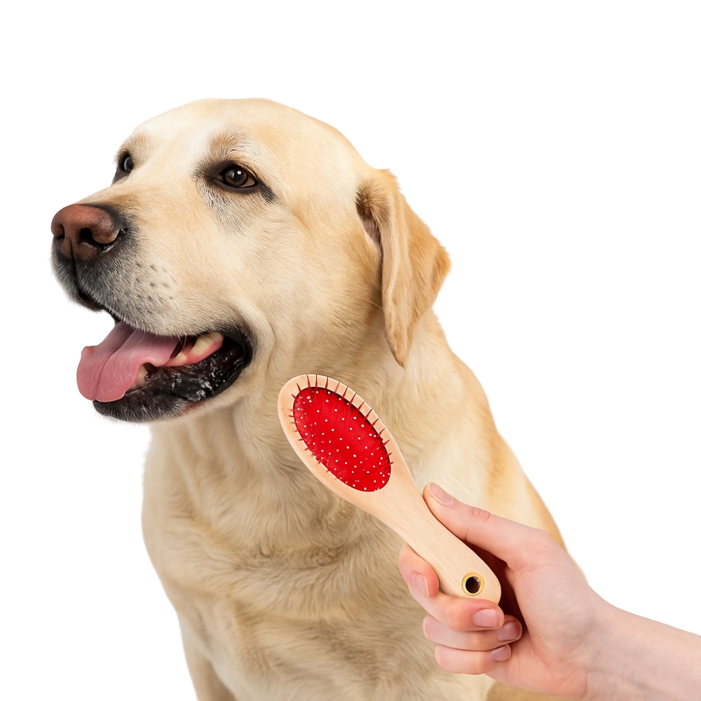 ZWI/SZCZOTKA DLA ZWIERZAKA 2 STR. DREWNO (12/144)