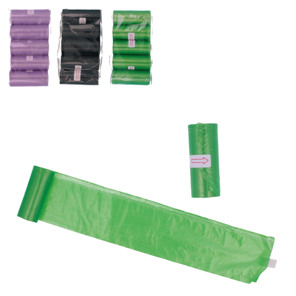 ZWI/WORKI DLA ZWIERZAT NA ODCHODY Kpl.5opak.(200)