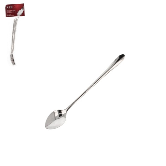 AGD/ŁYŻECZKA STALOWA DO KAWY17,5cm kpl.6szt. (200) -zdjęcie numer 1