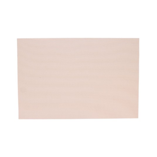 AGD/PODKŁADKA POD TALERZ WINYL 30x45cm. BEŻ+BIAŁA -zdjęcie numer 1