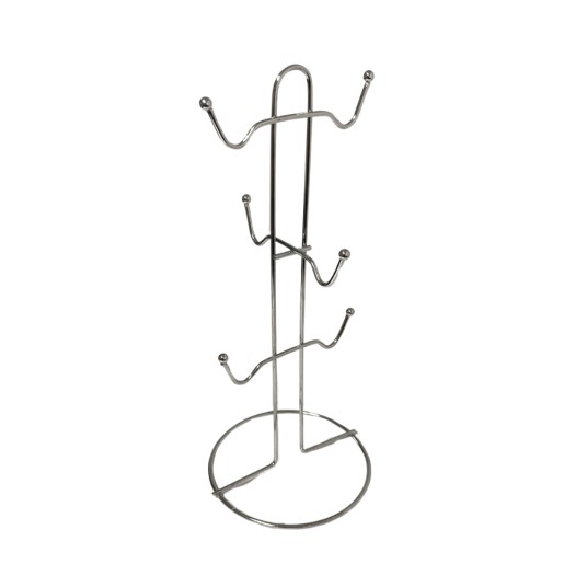 AGD/STOJAK METAL NA 6 KUBKÓW 31cm. (1/100) -zdjęcie numer 1
