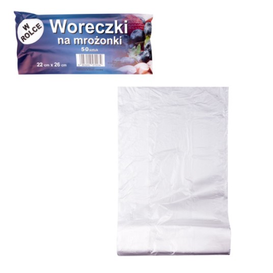 AGD/WORECZKI NA MROŻONKI Opakl.50szt. 22x26 (200) -zdjęcie numer 1