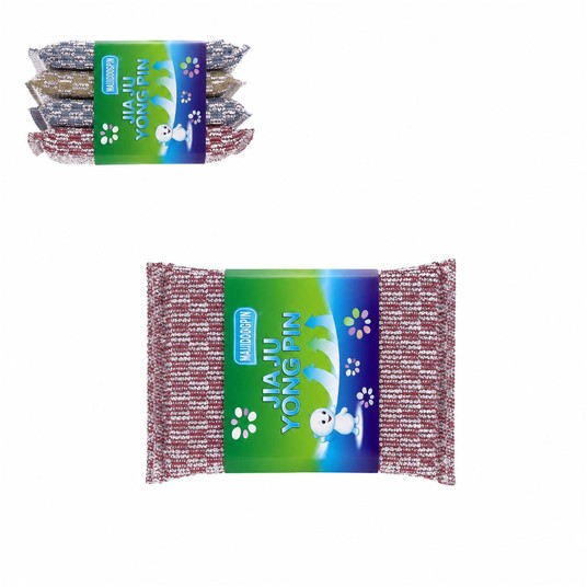 AGD/ZMYWAK METALIZ. OSTRY Opak.4szt. (20/400)*BR* -zdjęcie numer 1