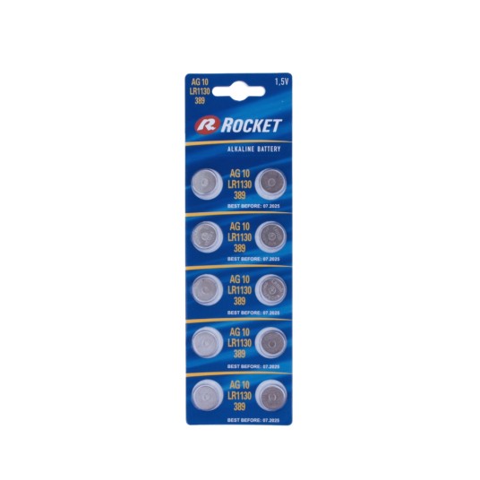 BAT/BATERIE ALKALICZNE AG10 blis10szt. ROCKET(20) -zdjęcie numer 1