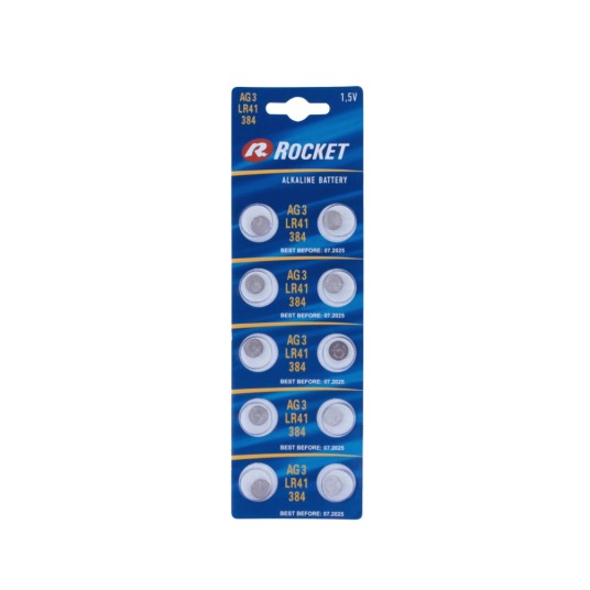 BAT/BATERIE ALKALICZNE AG3 Kpl.10szt. ROCKET (20) -zdjęcie numer 1