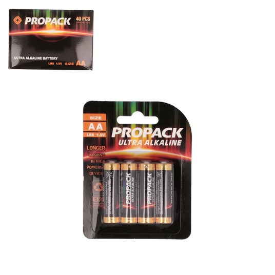 BAT/BATERIE ALKALICZNE "PROPACK" LR6 AA (4/40) -zdjęcie numer 1