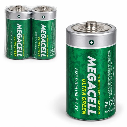 BAT/BATERIE MEGACELL R20 Cena 1szt. (2/24) -zdjęcie numer 1