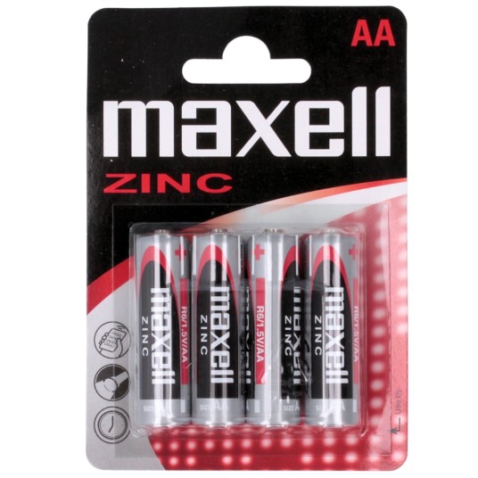 BAT/BATERIE ZINI/CARBO "MAXELL" LR3 AAA (4/48 )BR* -zdjęcie numer 2