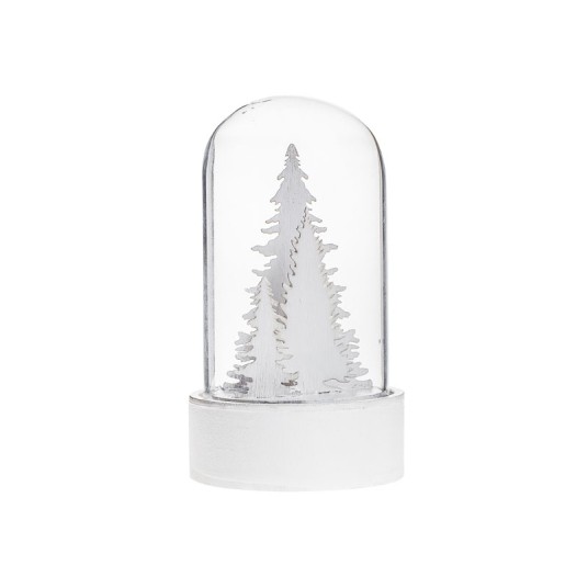 BOŻ/CHOINKA W SZKLANEJ KULI LED wys.10cm(6) *BR* -zdjęcie numer 1