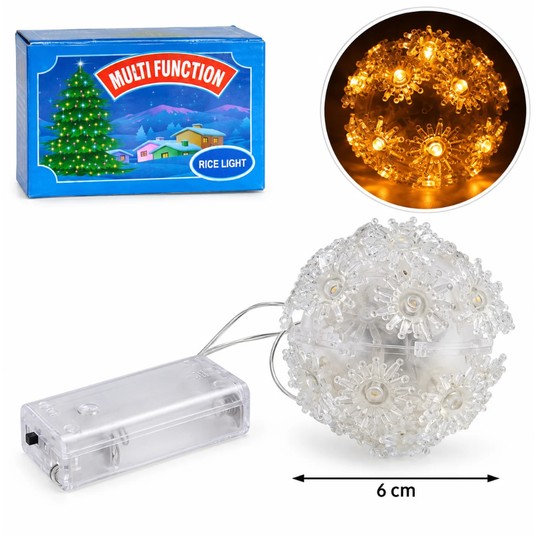 BOŻ/KULA LED TC53624-2 na Baterie 2xAA *BR* -zdjęcie numer 1