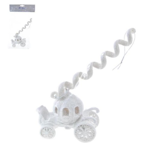 BOŻ/ZAWIESZKA KAROCA BIAŁA wys.30cm. *BR* -zdjęcie numer 1