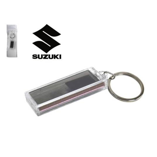 BRELOK SOLARNY wzór SUZUKI dł.6,5cm (50) -zdjęcie numer 1