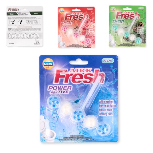 CHE/ODŚWIEŻACZ ZAWIESZKA WC FRESH BLIST.2x50g (72) -zdjęcie numer 1
