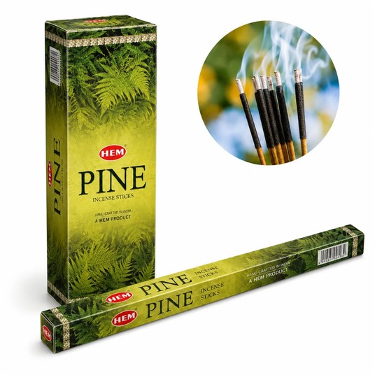 DEK/KADZIDŁO ZAPACHOWE HEM kpl.8szt PINE (1/25) -zdjęcie numer 1