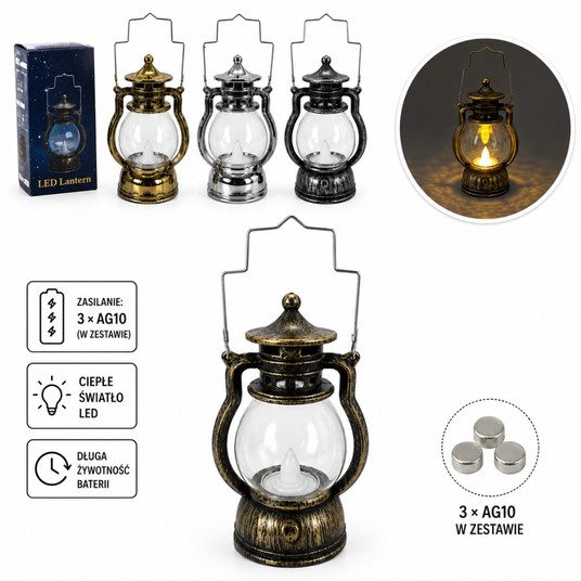 DEK/LAMPA, LATRANIA LED BATERIE 12,6cm (400) -zdjęcie numer 1