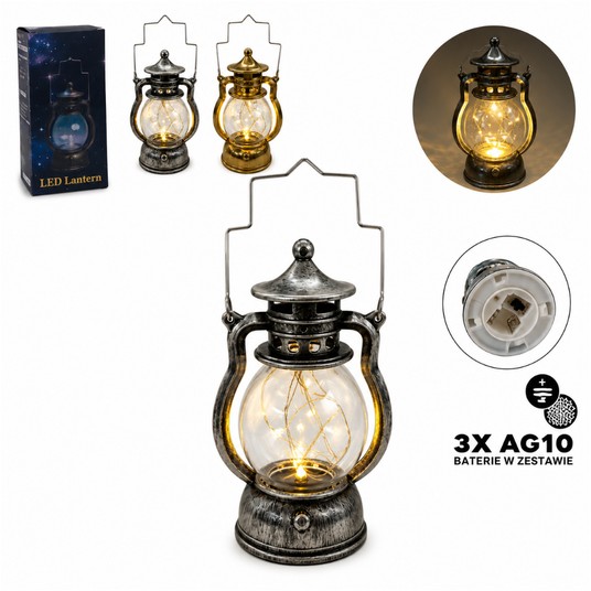 DEK/LAMPION LED BATERIE 12,6cm (400) -zdjęcie numer 1