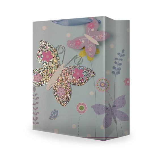 DEK/TOREBKA NA PREZENTY motyl 3D (240/12) -zdjęcie numer 1