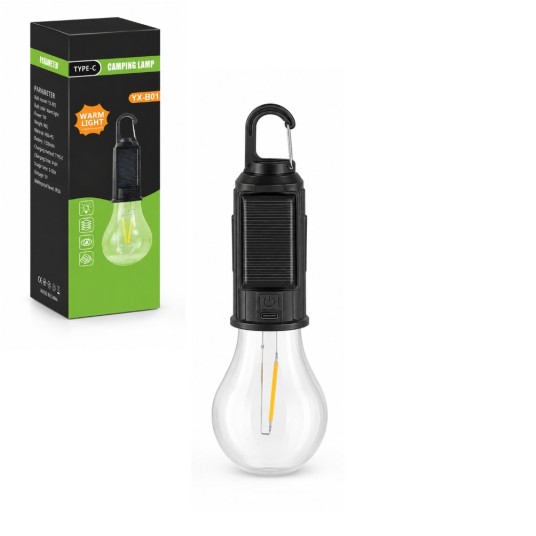 ELE/LAMPKA LED SOLARNA+ USB-C BIWAKOWA (1/120) -zdjęcie numer 1
