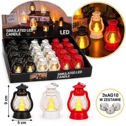 ELE/LATARENKA LED NA BATERIE STANDART 9cm (24) -zdjęcie numer 1