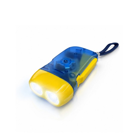 ELE/LATARKA DYNAMO 2 LED NIEBIE.STC-026 (200) -zdjęcie numer 1