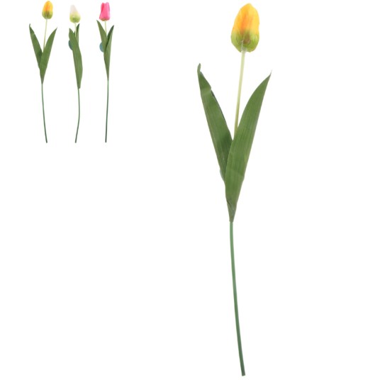 Kwiat Tulipan piankow 1szt. dł.47cm FLO1106 (72) -zdjęcie numer 2