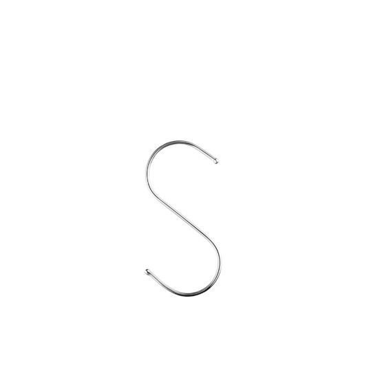 NRZ/HACZYK, WIESZAK METALOWY "S" wys.7cm (50) -zdjęcie numer 1