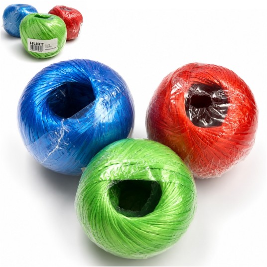 NRZ/SZNUR NYLON."KŁĘBEK" 50g. RÓZNE KOLRY(12/288) -zdjęcie numer 1