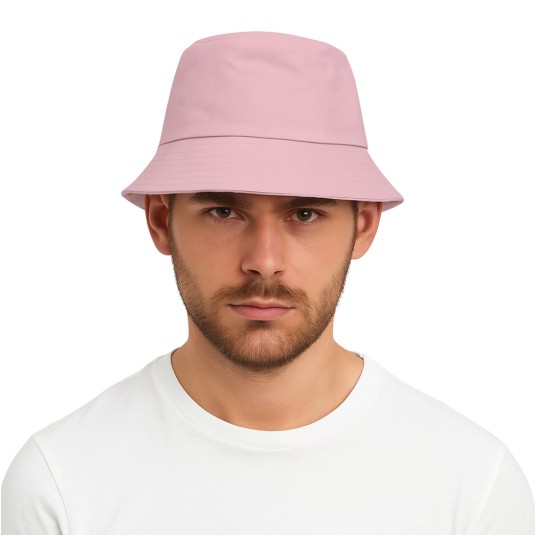 ODZ/KAPELUSZ, BUCKET HAT KOLOR RÓŻOWY (20/600) -zdjęcie numer 1