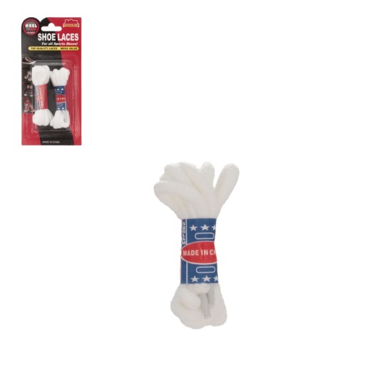 ODZ/SZNURÓWKI BIAŁE dł.60cm opak.2 pary (250) -zdjęcie numer 1