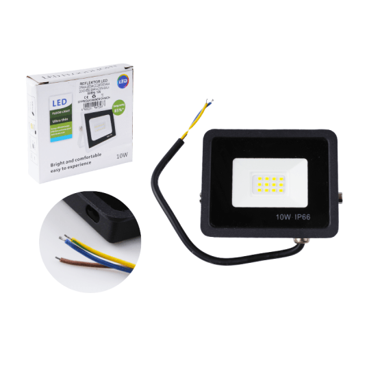 REFLEKTOR LED ZIMNY BIAŁY 10W IP66 -zdjęcie numer 1