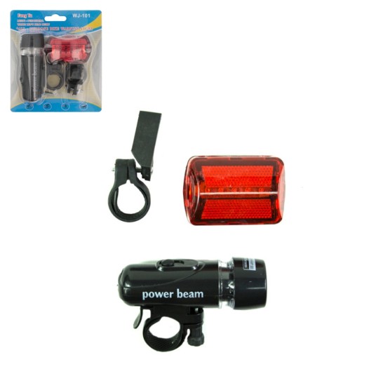 ROW/LAMPA ROWER. LED PRZÓD/TYŁ BATE -618(60/120) -zdjęcie numer 1