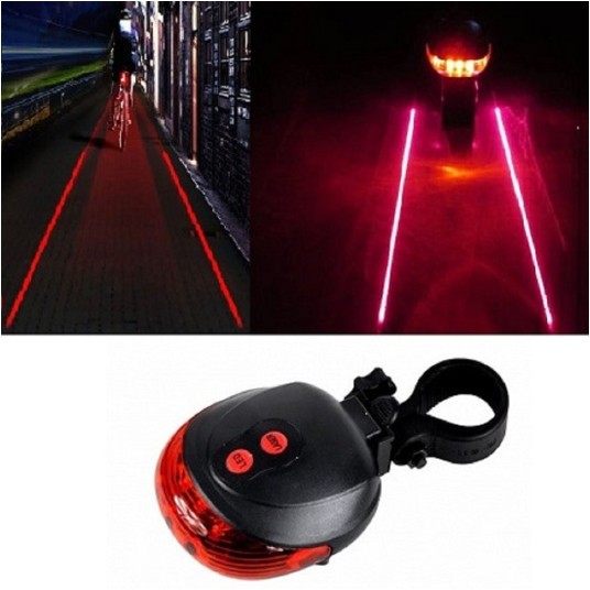 ROW/LAMPA ROWEROWA TYŁ LED z WSKAŻNIEMEIM (20/200) -zdjęcie numer 2