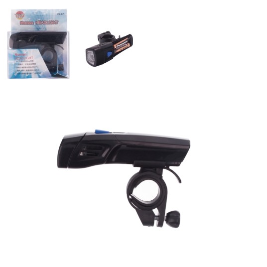 ROW/LAMPKA DO ROWERU PRZÓD LED HY-6 (60/120) -zdjęcie numer 1