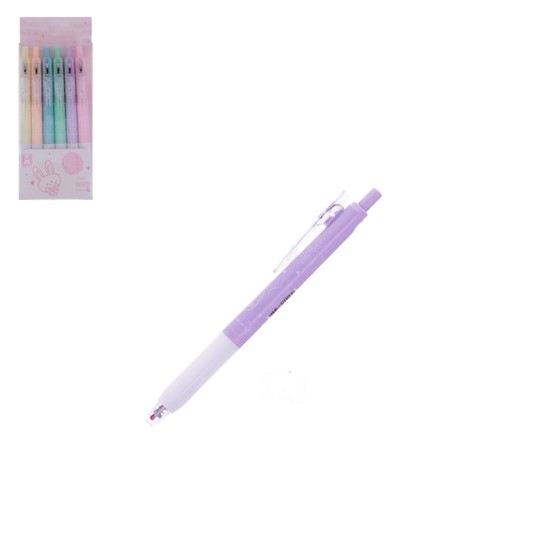 SZK/DŁUGOPIS w ETUI kpl.6szt. dł.14,5cm (550) -zdjęcie numer 1
