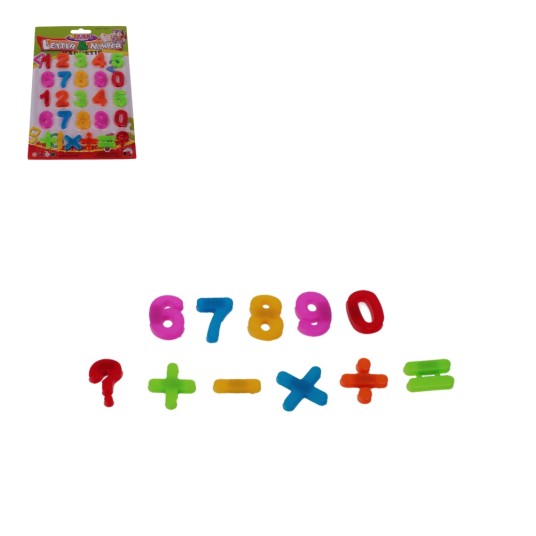 SZK/MAGNESY EDUK.CYFE.. Wys.2cm,26 elem (250/500) -zdjęcie numer 1