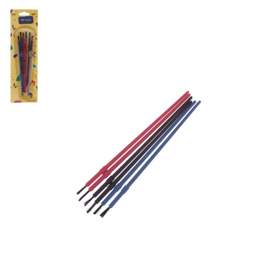 SZK/PĘDZELKI SZKOLNE Kpl.6szt. B6011 (1000 ) -zdjęcie numer 1
