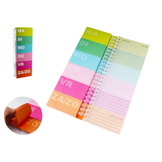 SZK/PLANNER Z KARTECZKAMI wym. 30x13cm (4/40) -zdjęcie numer 1