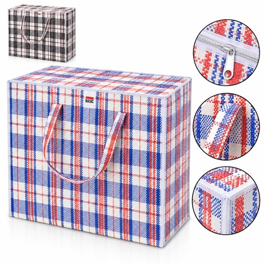 TOR/TORBA NA ZAKUPY MOCNA Z JUTY 70x60x30cm (100) -zdjęcie numer 1