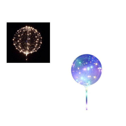 ZAB/BALON LED NA BATERIE Z UCHWYTEM kpl. (50) -zdjęcie numer 1