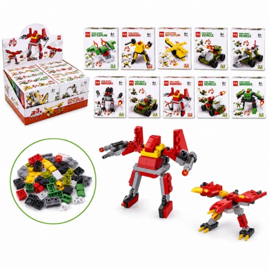 ZAB/KLOCKI ROBOTY/POJAZDY WARRIOR (12) -zdjęcie numer 1