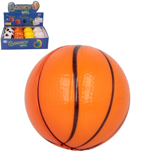 ZAB/PIŁKA PIANKOWA śr.8cm. MIX wzór (12) -zdjęcie numer 1