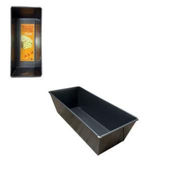 AGD/BLACHA, FORMA DO PIECZENIA CIEMNA26x12x8 (100)