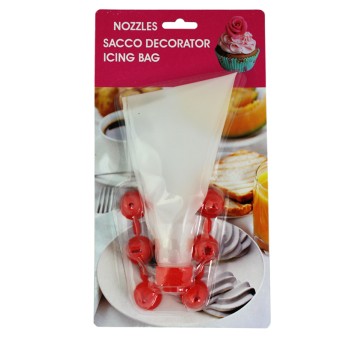 AGD/DEKORATOR DO CIASTA +8 KOŃCÓWEK WYM.(36/144)