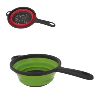 AGD/DURSZLAK Z SYLIKONU Z RĄCZKĄ śr.19,5cm (150)