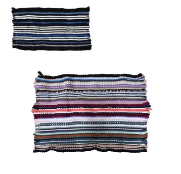 AGD/DYWANIK Z MATERIAŁU TĘCZA wym. 43x73cm (100)