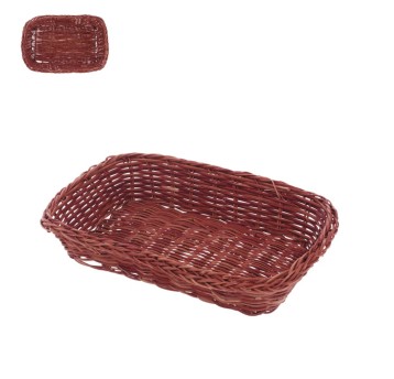 AGD/KOSZYK PLECIONY, BRAZOWY PROSTOKT (600)