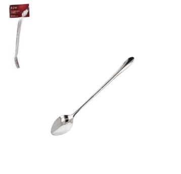 AGD/ŁYŻECZKA STALOWA DO KAWY17,5cm kpl.6szt. (200)