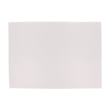 AGD/MATA NA STOL 45x32cm KWADRAT SREBRNE (12/300)