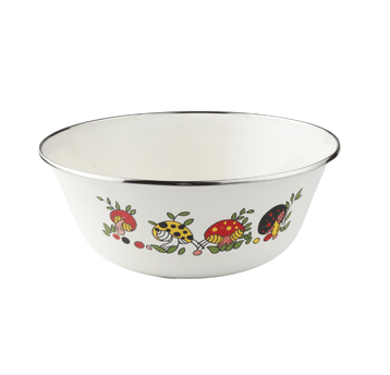AGD/MISKA EMALIOWANA śr.20cm. NADRUK (70) *BR*