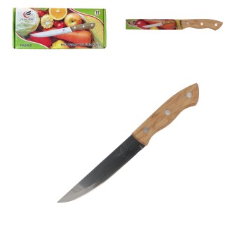 AGD/NÓŻ KUCHENNY DREWNO RĄCZKA dł.24cm FK6089 (12)